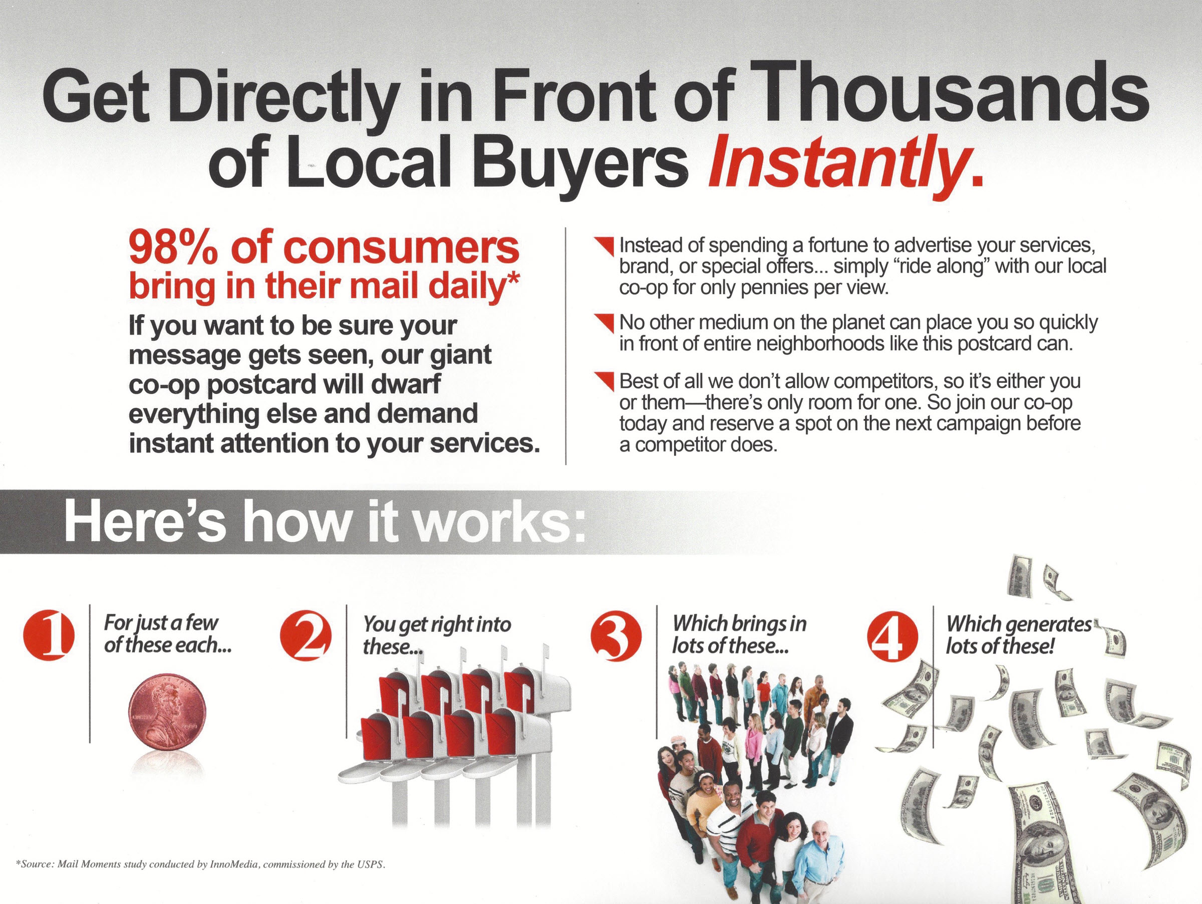 Get Directly in Front of Thousands of Local Buyers Instantly